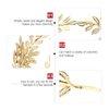LALAFINA Bridal Hair Vine Goddess Bridal Gold Leaf Headband Greek Goddess Headband Baroque Leaf Headdress Gold Leaf headpiece for Wedding Prom Party Leaf Greek Goddess Accessories