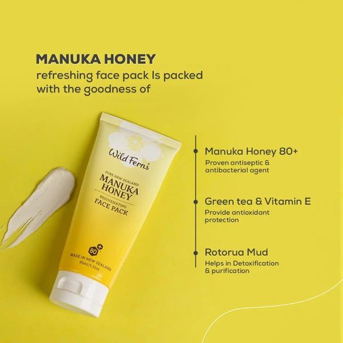 Wild Ferns Manuka Honey Rejuvenating Face Pack