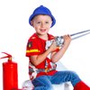Sumind 48 Packs Party Construction Hats Kids Worker Soft Plastic Hat Age for 3 4 5 6 7 8 Kids Dress up Birthday Supplies(Blue)