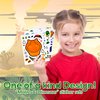 24 Make A Dinosaur Stickers for Kids - Great Dino Theme Birthday Party Favors - Fun Craft Project for Children 3+ - Let Your Kids Get Creative & Design Their Favorite Dinosaur Sticker
