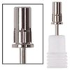 Eyech 2Pcs Sanding Band Mandrel Bit,Mini Mandrel Nail Drill Bit,Small Nail Drill Mandrel for Home/Salon/SPA/Manicure/Nail Sanders(Sliver+Golden)