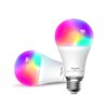 meross Smart Light Bulb, Smart WiFi LED Bulbs Works with Alexa, Google Home, Dimmable E26 Multicolor 2700K-6500K RGBWW, 810 Lumens 60W Equivalent, No Hub Required, 2 Pack