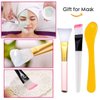 100 pcs Compressed Facial Mask Sheet Beauty DIY Disposable Mask Paper Natural Cotton Skin Care Wrapped Masks Normal Thick，Get a Small Mask Bowl, Mask Brushes Free