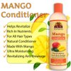 OKAY | Mango Anti-Breakage Conditioner | For All Hair Types & Textures | Revitalize - Repair - Restore Moisture | With Aloe, Jojoba & Coconut Oil | Free of Parabens, Silicones, Sulfates | 12 oz
