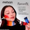Mehron Makeup Fantasy F/X Water Based Face & Body Paint Black and White Face Paint Bundle