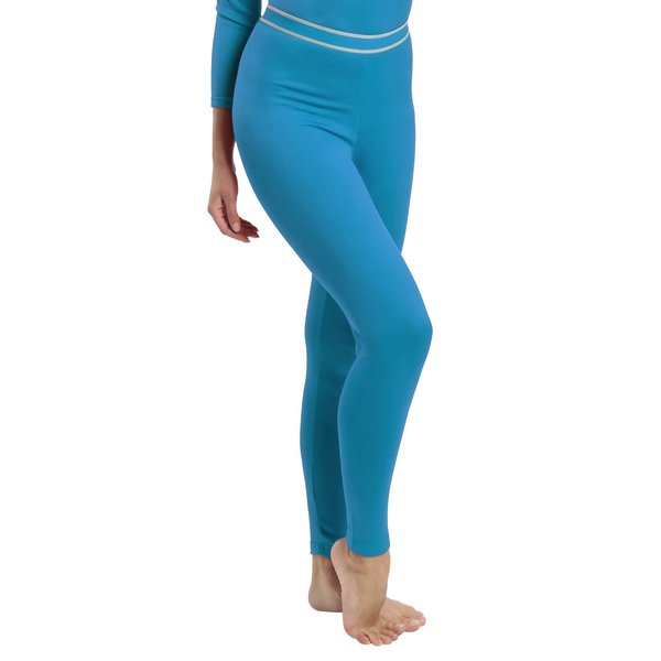 Rocky Women's Thermal Bottoms (Long John Base Layer Underwear Pants) Insulated for Outdoor Ski Warmth/Extreme Cold Pajamas (Teal - Small)
