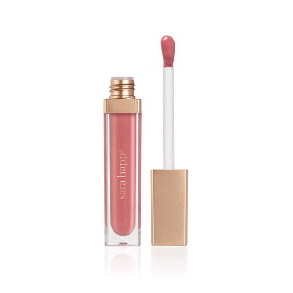 Sara Happ The Ballet Slip One Luxe Gloss: Rich, Long-lasting Lip Gloss, Heal and Soften All Day Sheer, Reflective Shine, 0.21 oz
