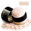 Setting Powder Lightweight Loose Powder Finishing Powder Long-Lasting Face Powder Waterproof with Soft Mushroom Powder Puff & Mirror, Matte Finish,0.28 Oz (Light Apricot/Translucent)
