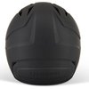 CHAMPRO HX Gamer Performance Baseball Batting Helmet in Solid Color Matte Finish, Black, Junior Medium