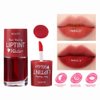 Water Tint Grapefruit Lip Tint Stain, Vivid Color Lip Stain Long Lasting Waterproof, Korean Lip Gloss Moisturizing Natural, Multi-use Lip and Cheek Tint, Lightweight & Non-sticky Finish Lip Tint (4#)