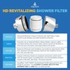 AquaBliss HD Revitalizing Shower Filter Replacement Cartridge For SF400 & SF500-2x Vitamin C + Minerals for Silky Hair, Glowing Skin, Strong Nails. 1-Pack (SFC400)