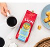 Lion Coffee 3-Pack Toasted Coconut Flavored Light Roast Ground Coffee, A Taste of Aloha - 10 Ounce Bags (Pack of Three)