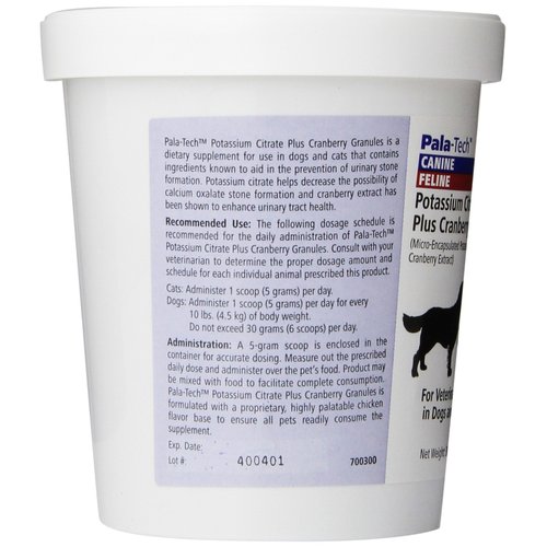 Pala-Tech, Potassium Citrate Plus Cranberry Granules, 300 gm