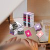 48pcs Miniatures Dollhouse Books, 1:12 Scale Mini Books Doll House Decoration Pretend Play Toys Assorted Dollhouse Accessories Model Doll Toy Supplies for Crafts Doll Houses (2 Styles)