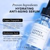 Asterwood Copper Peptides Serum for Face - Tightening, Repairing, Collagen Boosting - with GHK-Cu and Hyaluronic Acid - 1 Fl Oz