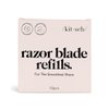 Kitsch Double Edge Razor Blades Refills - Bikini Safety Razor Blades Refill | Womens Shaver Refills for Smooth Skin, Designed for Close Shave, Refills for Shaving Razor Men, Holiday Gift, 10 Pc