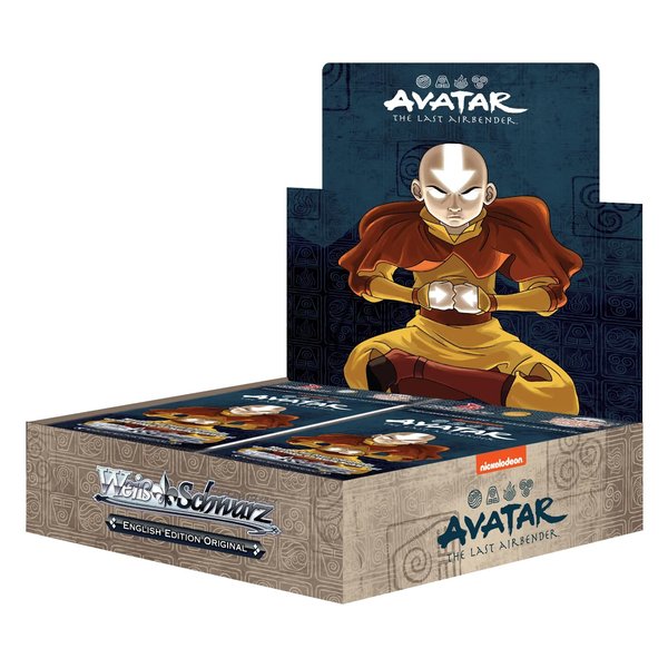 Weiss Schwarz Avatar The Last Airbender Booster Box English [16 Packs] Trading Cards TCG CCG