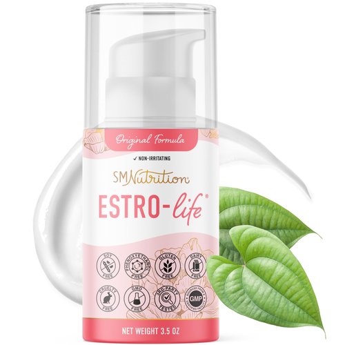Original Estro-Life Balancing Skin Cream for Women | Cosmetic Skin Cream with 175mg of Estriol per Container with Vitamin A | Dermatologist-Tested, Hypoallergenic | 84 Applications, 3.5oz Pump