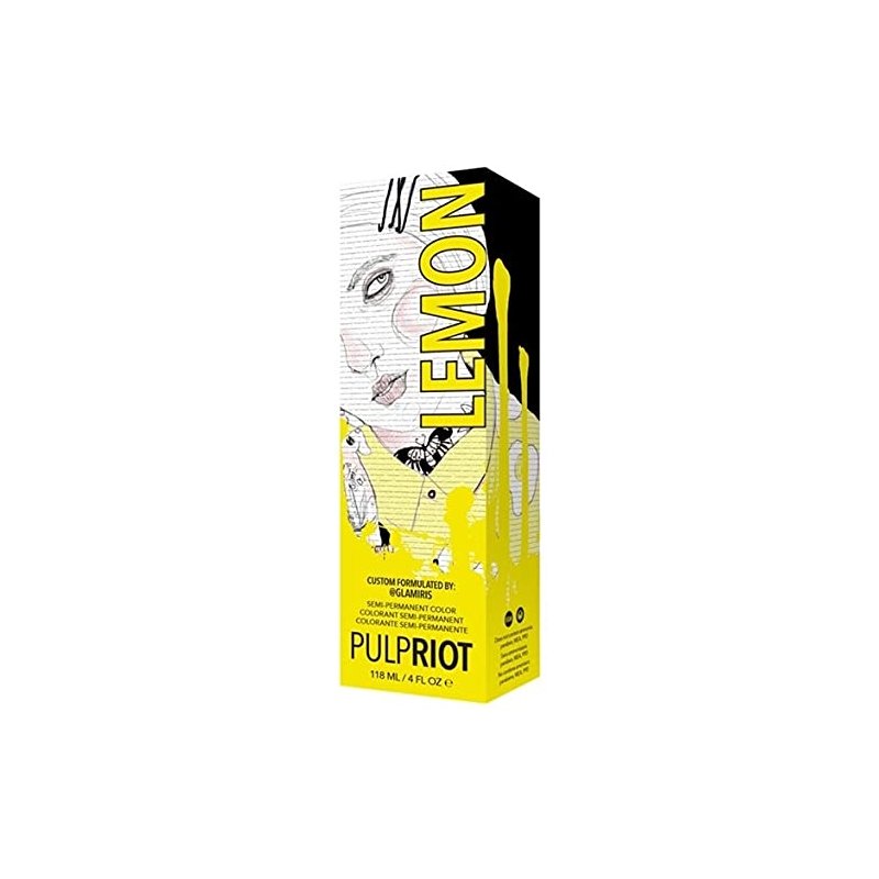 Pulp Riot Semi-Permanent Hair Color 4oz- Lemon - Everymarket