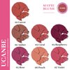 UCANBEMAKEUP Matte Cream-To-Powder Blush Makeup Palette, Highly Pigmented Lightweight Blush for Cheek and Eye, Blendable Flawless Velvety Coverage Face Blushes Make up 0.25 Ounce, Coral