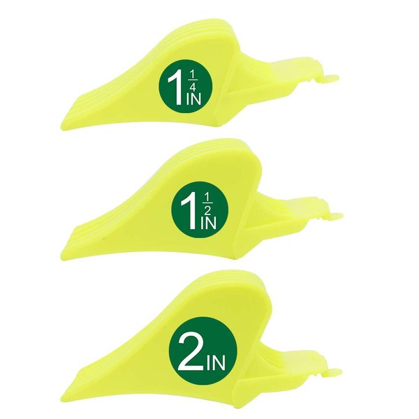 Professional Hair Clipper Combs Guides, Hair Clipper Guards 1 & 1/4" 1 & 1/2" 2", Mega NO.16 NO.12 NO.10 fits for most Wahl Clippers (NO.10+NO.12+NO.16, Yellow)