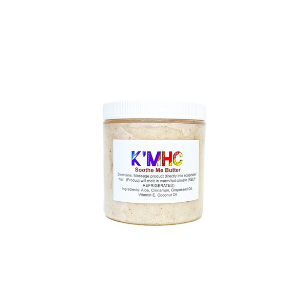 K'marie Hair Co. Soothe Me Butter - Intensive Moisturizing Butter for Dry scalp and Skin, Flaky Scalp, Dandruff, Itchy Scalp, Psoriasis, Seborrheic Dermatitis, Eczema - Scalp Health