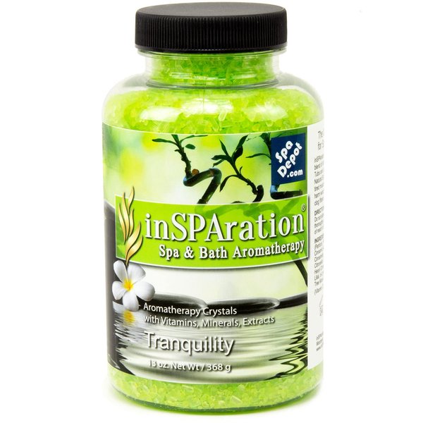 inSPAration Tranquility Aromatherapy Crystals for Spa, Hot Tub & Bath 13 oz.