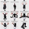 Kuangmi Ankle Brace Stabilizers Adjustable Ankle Support for Sports Protect, Sprained Ankle, Ligament Damage, Injury Recovery 1 Piece (L)