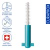 Curaprox CPS 06 Prime Refill Interdental Brushes, 8-Piece Refill Pack interdental Brushes CPS 06 Prime, 0.6 mm to 2.2 mm, Turquoise