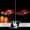 Lightailing Light for Lego- 10321 Corvette 1961 - Led Lighting Kit Compatible with Lego Building Blocks Model - NOT Included The Model Set