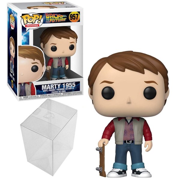 Back to The Future - Marty 1955 Bundle with 1 PopShield Pop Box Protector_AB