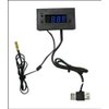 coolerguys 5V USB Powered Thermal Monitor with Digital LED Display for USB-Powered Case Fan