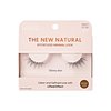 KISS The New Natural, False Eyelashes, Glowy Skin', 12 mm, Includes 1 Pair Of Lash, Contact Lens Friendly, Easy to Apply, Reusable Strip Lashes