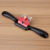 Hand Planer 9 Inch Adjustment Woodworking Cutting Edge Plane Spokeshave Hand Trimming Tool With Screw