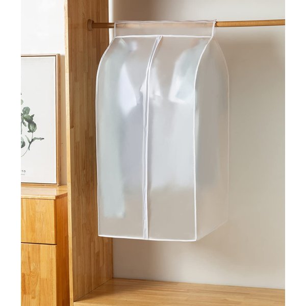 XIAKE Garment Bags M/oth-proof Dust Cover Coat Hanging Clothes Storage Bag Premium Thickened Clothing Organizer Moisture-proof Dust-proof Clothes Cover