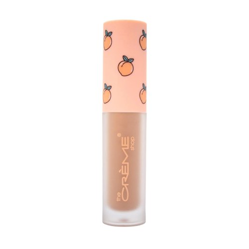 The Crème Shop Moisturizing Lip Gloss | Hydrating Oil & Conditioning Treatment with Nourishing Jojoba Oil, Coconut Oil and Essential Vitamin C | Made in Korea | - Peach Cobbler