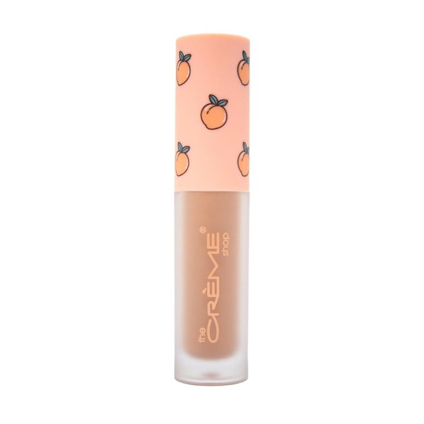 The Crème Shop Moisturizing Lip Gloss | Hydrating Oil & Conditioning Treatment with Nourishing Jojoba Oil, Coconut Oil and Essential Vitamin C | Made in Korea | - Peach Cobbler
