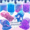 Slime Kit Confetti Slime, Glimmer Crunchy Slime, Foam Slime, Jelly Cubes Slime, Stress Relief Toys, Party Favors for Kids, for Girl Boys 6 7 8 9 10 11 12