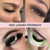 MDC LASHES Promade Eyelash Fans Mix Length 1000 Fans Volume Lash Extensions 8D-16D, C D Curl, 9-16mm Length, 0.05-0.07 Short Stem Promade Premade Pre Pro Loose Fans Eyelash Extension, Easy Application