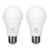 Dusk to Dawn Light Bulb 7W E26 Smart Sensor LED Bulbs Built-in Photosensor Detection with Auto Switch Outdoor Indoor LED Lighting Lamp for Porch Front Door Garage Basement (Cool White, 2 pack)