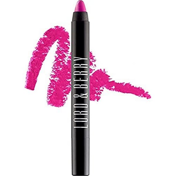 Lord & Berry 20100 Crayon Shining Lipsticks Intense Color with Soft & Creamy Touch Enriched with Vitamin E Hydrating Long Lasting Lipstick for Women, Vegan & Cruelty Free Makeup Set, Fuchsia