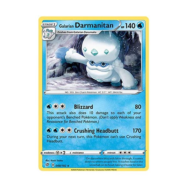 Galarian Darmanitan - 048/192 - Rare
