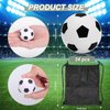 Bgtecho 24Pack Mini Soccer Ball,1.6 Inch Mini Sports Stress Balls,Mini Soccer Balls for Kids,Small Foam Soccer Ball Stress Ball for Sports Theme Party Favors School Carnival Reward