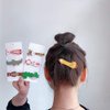 minkissy Cartoon Cute Hair Clips 5pcs Animal Hair Barrettes For Girls Lovely Cat Dog Acrylic Alligator Hairgrip Hair Decorative Headwear Girls Hair Accessories（Random Style）