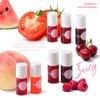 bayfree Lip Tint Stain Set, Lip Stain Long Lasting Waterproof, Lightweight, Non-sticky, Transfer-Proof, Matte Finish Lip Makeup (juicy)
