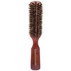 GranNaturals Soft Bristle Hair Brush for Men - Slick Back Hair Brush - Natural Wooden Boar Bristle Hairbrush for Styling Beards, Fades, Bristle Brush for Smoothing Thinning & Fine Hair, and Waves