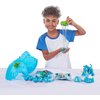 Smashers Dino Ice Age Pachyephalosaurus by ZURU Mini Surprise with Many Surprises! - Slime, Dinosaur Toy, Collectibles, Exclusive Dino, Smashable Egg, for Boys and Kids (Pachyephalosaurus)