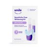 SmileDirectClub Ultra-Gentle Sensitivity-Free Teeth Whitening Kit with Wireless 20-LED Light - Gel Sensitive Teeth, Safe on Gums and Enamel, 0.17 Fl Oz (Pack of 2), 0.34 Fl Oz, Pack 2