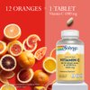 SOLARAY Vitamin C w/Rose Hips & Acerola | 1000mg | Two-Stage Timed-Release Healthy Immune Function, Skin, Hair & Nails Support | Non-GMO | 250ct