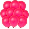 Unique Latex Party Balloons, 12", Magenta